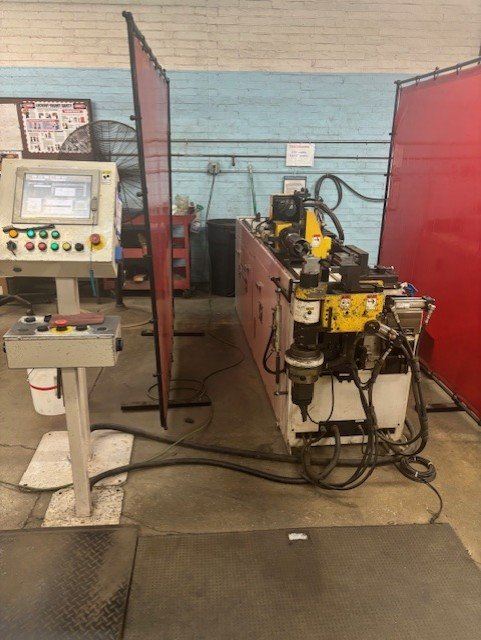 CNC tube bender station at Appian Manufacturing, Columbus, Ohio